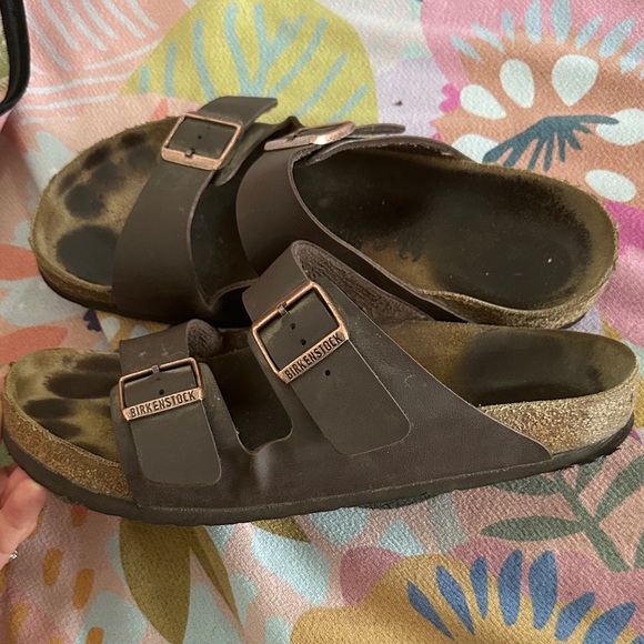 Birkenstock Kids Dark Brown Sandals - Picture 1 of 1